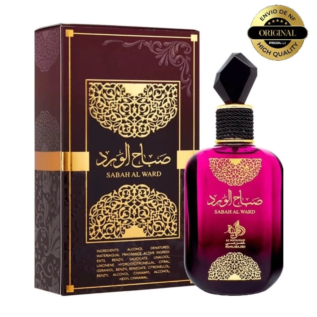Perfume Árabe Feminino SABAH AL WARD 100ML