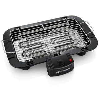 Churrasqueira Elétrica Sem Fumaça Grill Ajuste de temperatura Epsilon