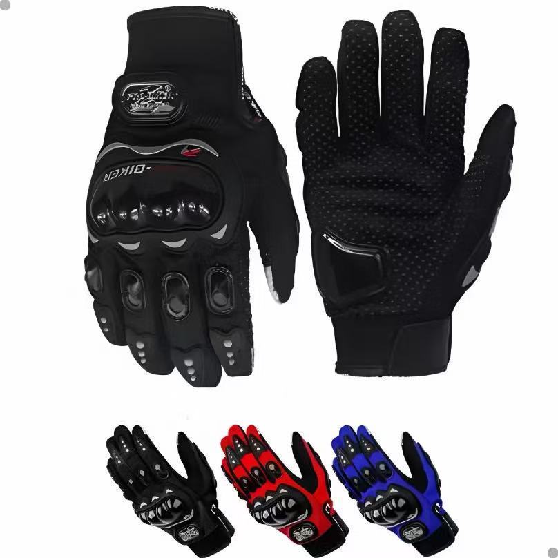 Luva de Motociclista Proteção Completa Anti Impacto Luva Moto Esportiva
