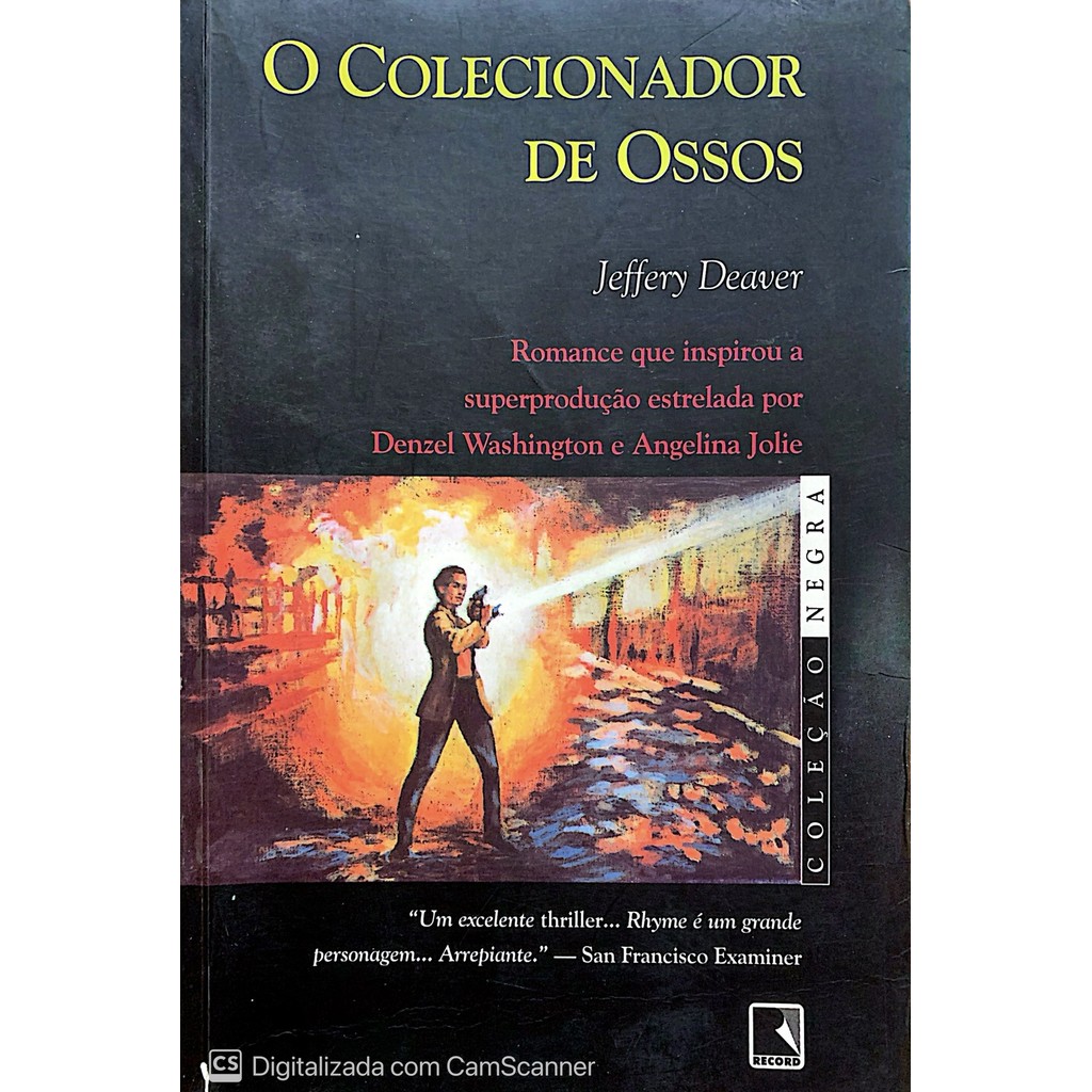 O Colecionador De Ossos de Jeffery Deaver 7665564 | Shopee Brasil