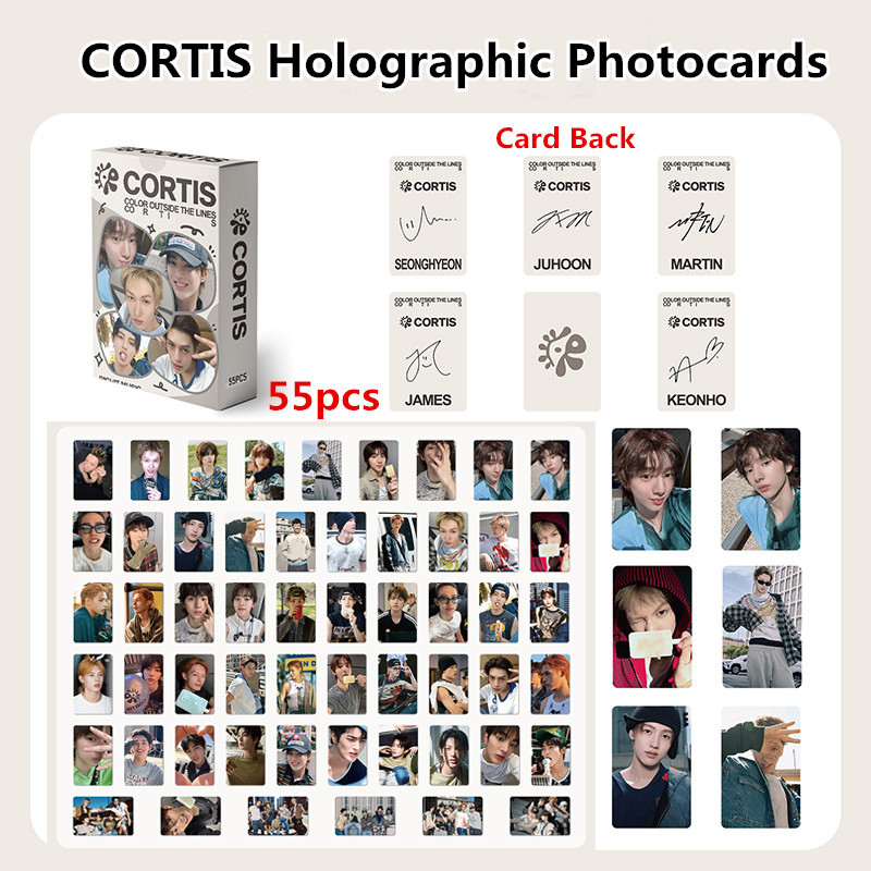 92 Pçs/Caixa CORTIS Photocard JAMES SEONGHYEON MARTIN JUHOON