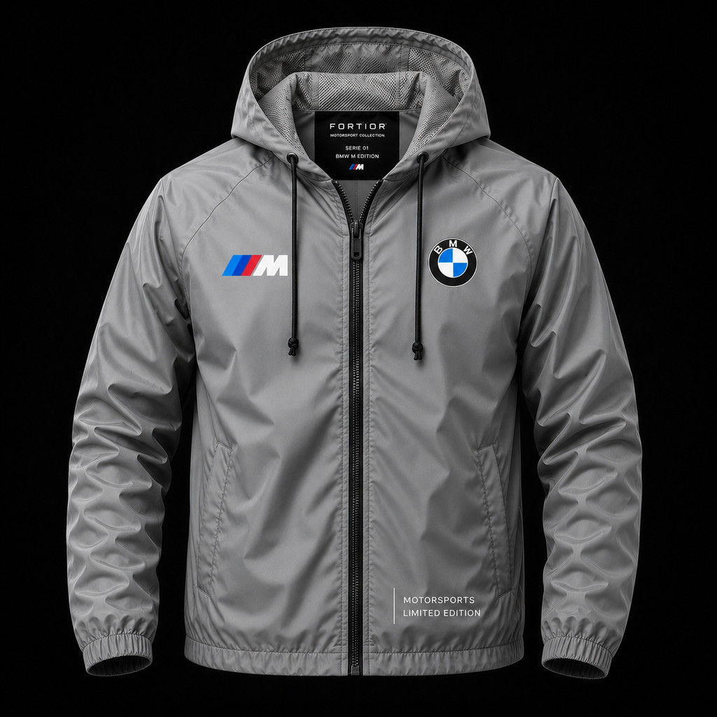 Jaqueta Corta Vento Impermeável Masculina Premium com Capuz Motorsports