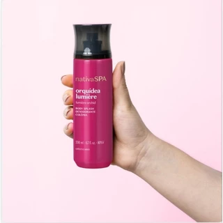 Orquídea Lumière Body Splash Desodorante Colônia 200 ml Nativa Spa de O Boticário