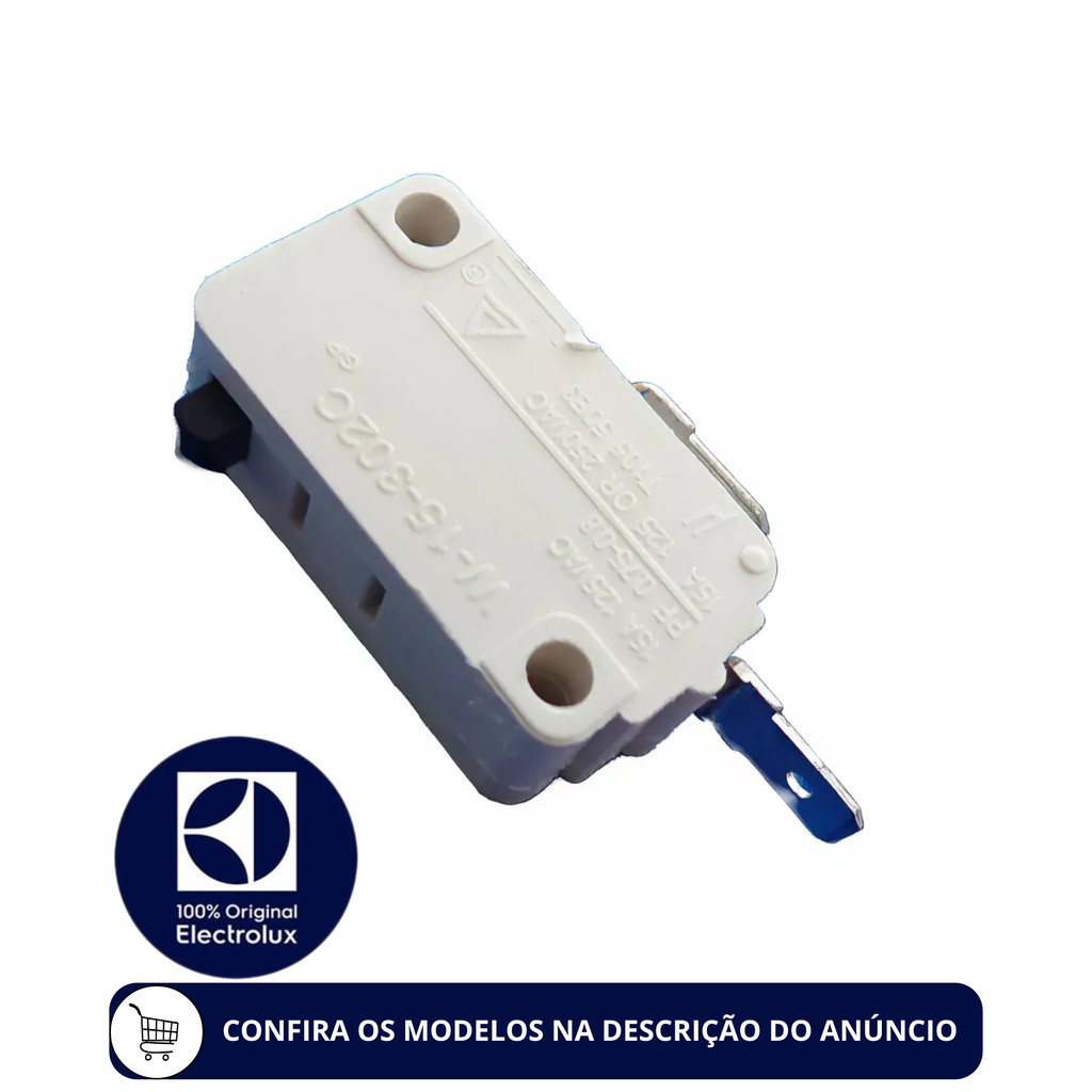 MICRO CHAVE INTERRUPTOR DA PORTA DO MICRO-ONDAS ELECTROLUX