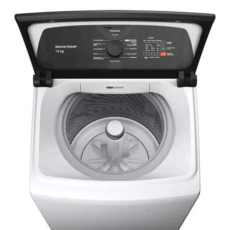 Máquina de Lavar Brastemp 13Kg Branca com Ciclo Tira Manchas Advanced e Ciclo Antibolinha BWM13AB