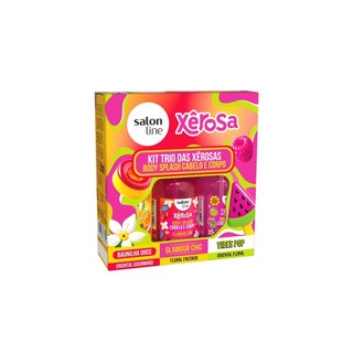 Kit Xerosa com 3 body splashes de 30 ml