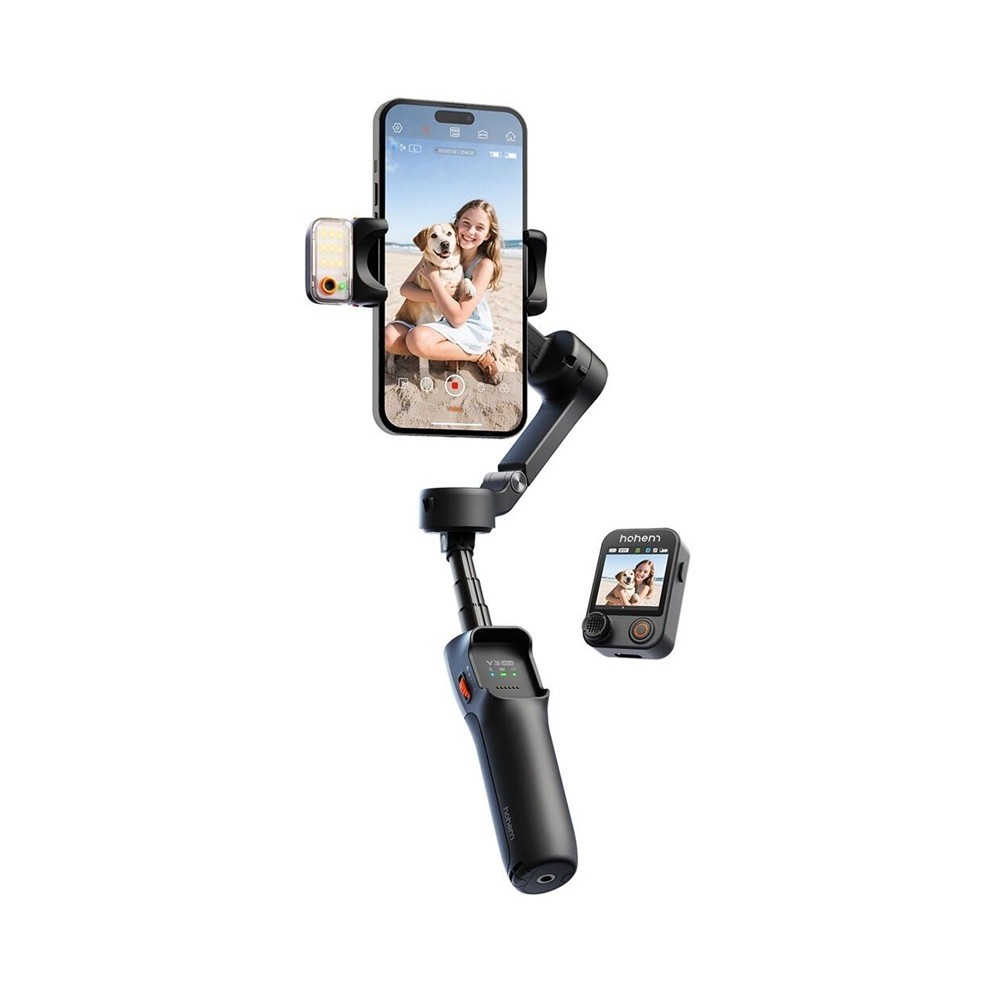 Estabilizador Gimbal Hohem iSteady V3 Ultra para Smartphone, com
