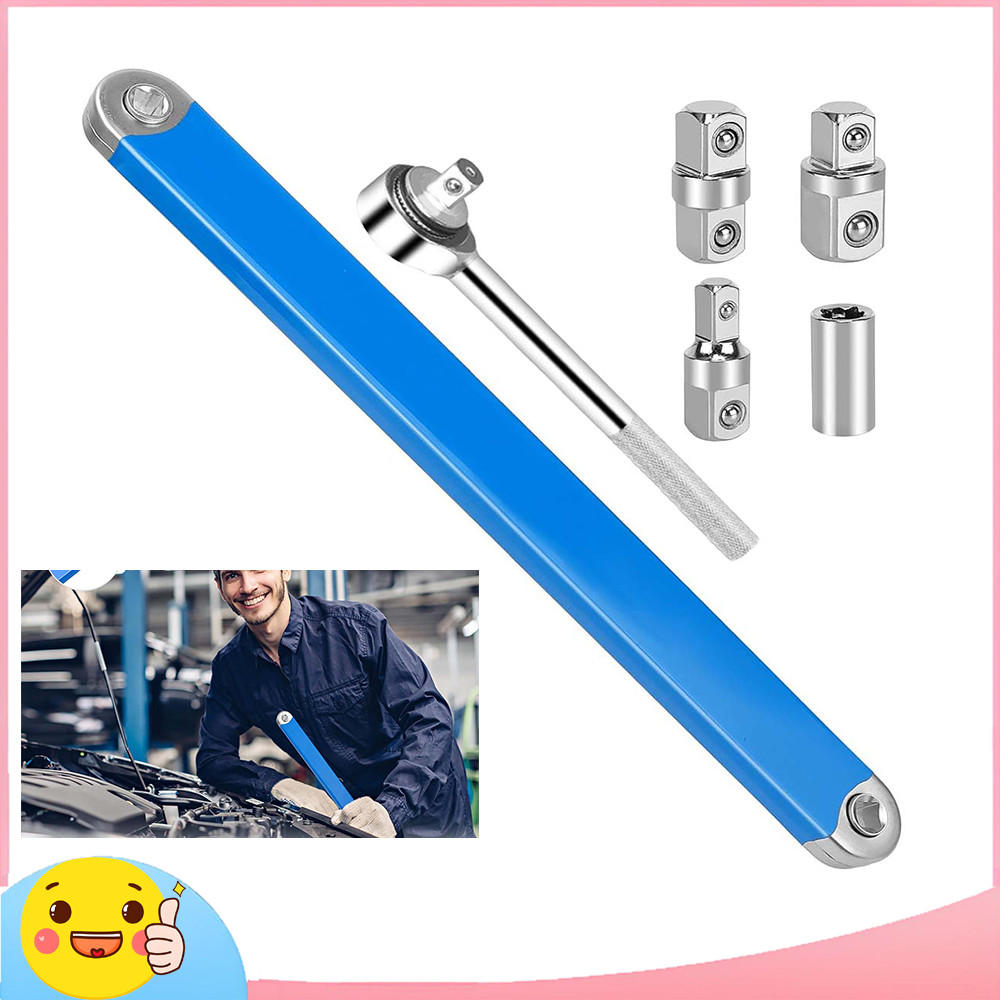 Conjunto de chave de extensão Offline (incluindo chave de extensão + adaptador + chave de catraca + soquete de catraca)