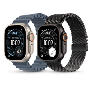 Apple Watch Ultra 3 GPS Titânio Tela de Safira Bateria até 42h Resistente à Água 100m