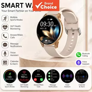 Novo Smartwatch para Homens e Mulheres Monitor de Sono Bluetooth Chamada à Prova D'água Modos Esportivos Múltiplos
