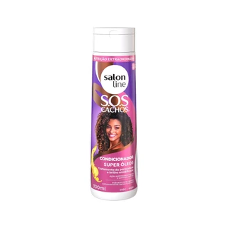 Condicionador SOS Cachos Super Óleos Salon Line 300ml em Oferta na Shopee