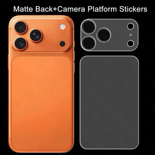 kit 3pcs/5pcs Película Traseira Hidrogel Fosca para Iphone 18pro\18promax 17pro/17promax