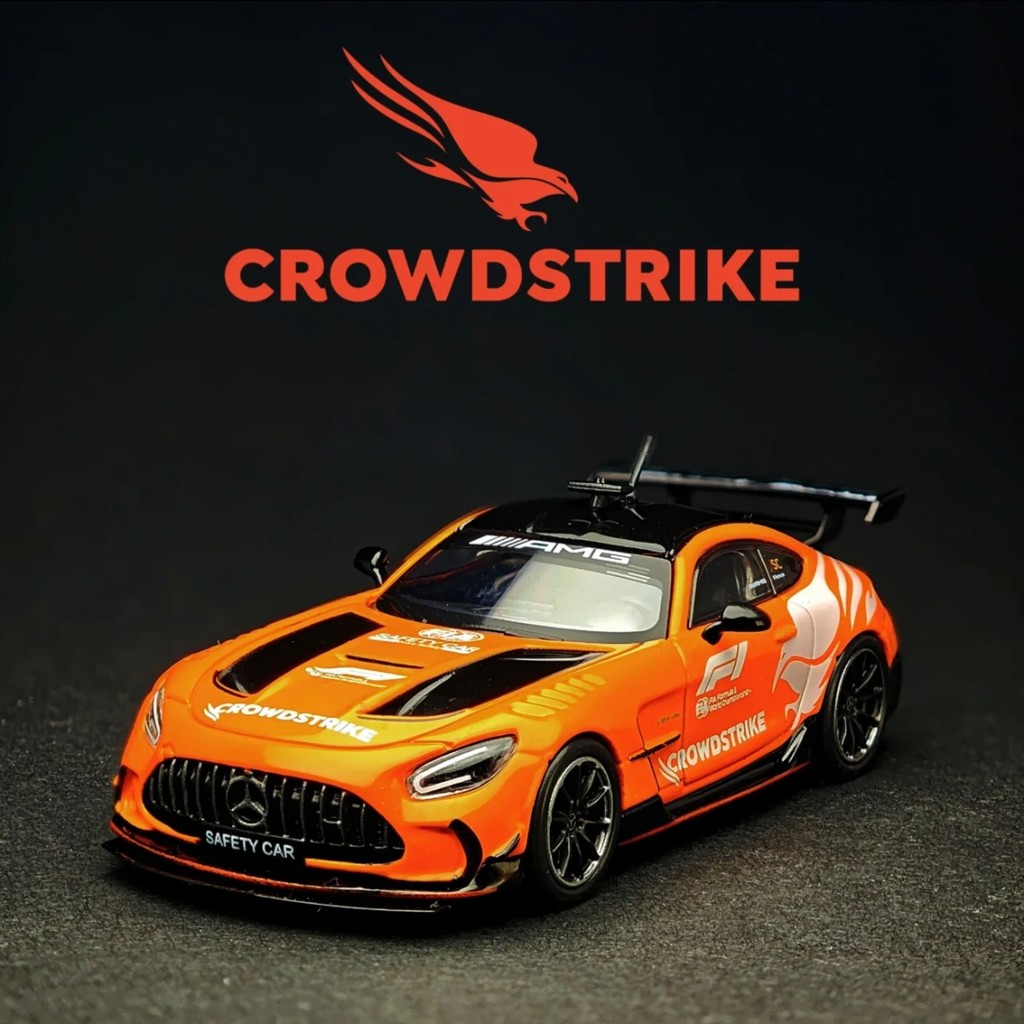 Happy Car 1/64 Mercedes-AMG GT Black Series Sunset Beam Orange F1 ...