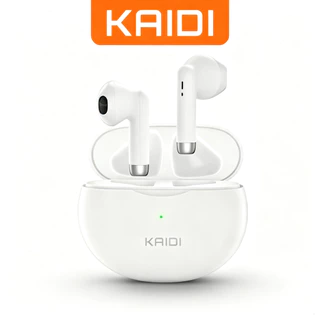 Fone de ouvido in‑ear sem fio Kaidi KD‑770 TWS branco bluetooth Original Autêntico