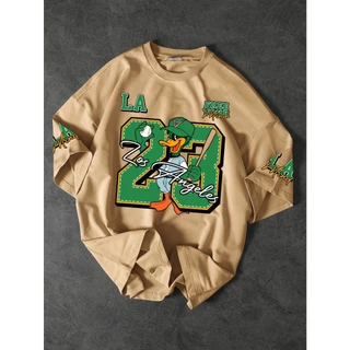 Camiseta Duck Los Angeles Jersey Baseball Camisa College Gringa Estilo Americano