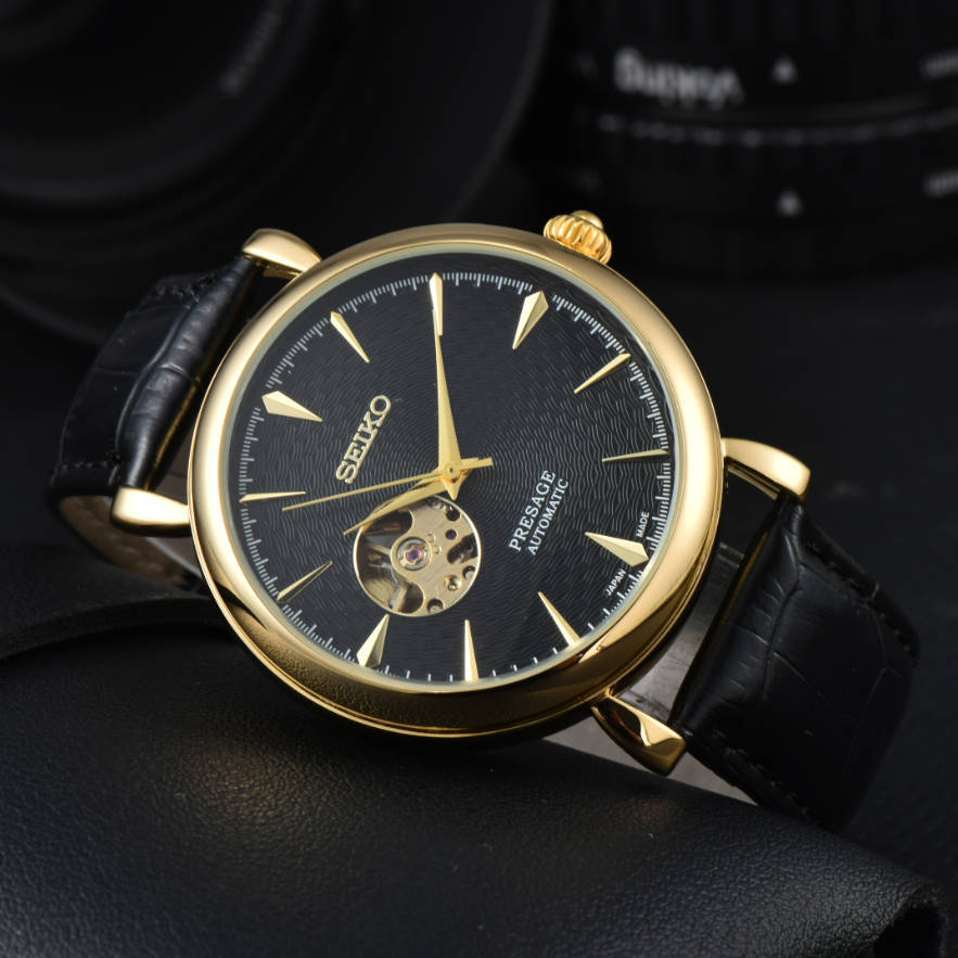 時計 SEIKO PRESAGE AUTOMATIC Relógio Mecânico Automático Masculino De Luxo SEIKO PRESAGE 8