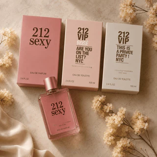 Kit 3 Perfumes Femininos 100ml Cada Fragrâncias Marcantes