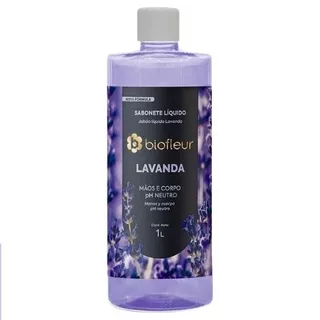 Sabonete Líquido Biofleur 1L Lavanda