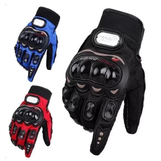 Luva Motociclista Proteção Anti Impacto Respirável Antiderrapante Motoqueiro Motocross Moto-Trop