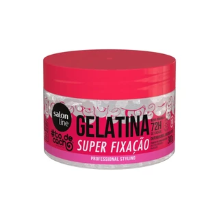 Gelatina Super Fixação #todecacho Profix Salon Line 300g em Oferta na Shopee