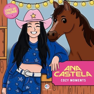 Livro de Colorir Ana Castela - Cozy Moments - Editora Ciranda Cultural