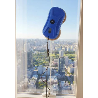 Robô Inteligente Limpador de Janelas Vidros Espelhos Bivolt Com Controle EAFAC