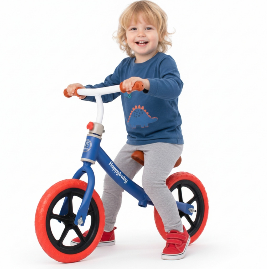 Bicicleta Infantil De Equilíbrio Para Criança Sem Pedal Aro 10 Azul ...