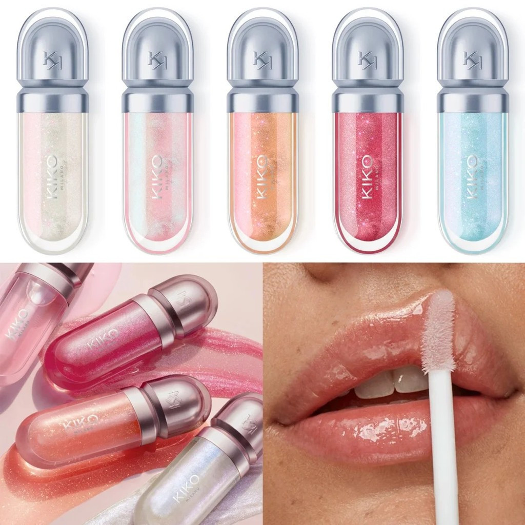 KIKO Milano Gold Reflections 3D Hydra Lip Gloss Edição Limitada ...