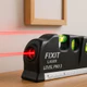 Level Pro3: Nível Laser Profissional com Trena 2.5m, 3 Estágios e Régua, Baterias AG13 Incluídas - Zestory
