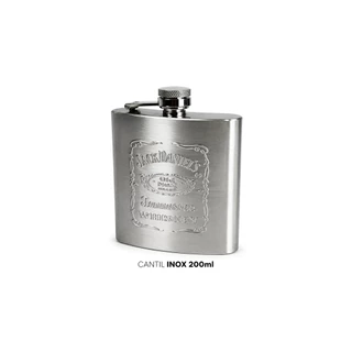 Cantil Inox Jack Daniels 200ml