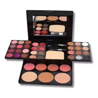 Kit de Maquiagem Completo Joy S6382 – Sarah's Beauty | Maleta com Itens Diversos para Presente ou Uso Diário