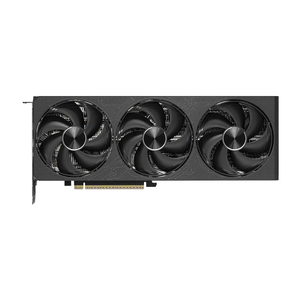 Placa de Vídeo MSI GeForce RTX 5080 INSPIRE 3X BLACK OC 16GB GDDR7 PCIe 5.0 DLSS4 Ray Tracing 912-V531-686