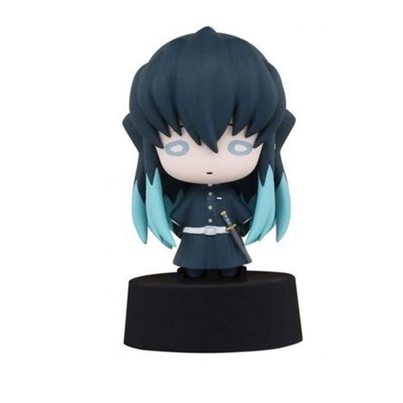 Mercadoria Demon Slayer Ganlu templo Tokito Muichiro boneca feita à mão modelo brinquedo ornamentos cápsula brinquedos e