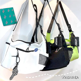 Bolsa Tiracolo Unissex Estilo Workwear, De Grande Capacidade, Hip-Hop Esportiva, Casual, Ideal Para Ciclismo