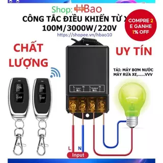 Sistema de Interruptor de Controle Remoto sem Fio AC 110V-220V Relé Transmissor RF 433Mhz On Off para Aquecedores de