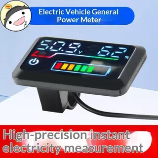 Indicador De Nível De Bateria Digital À Prova D'água Maud 48V-72V Medidor De Tensão De Precisão Para Sistema De Energia