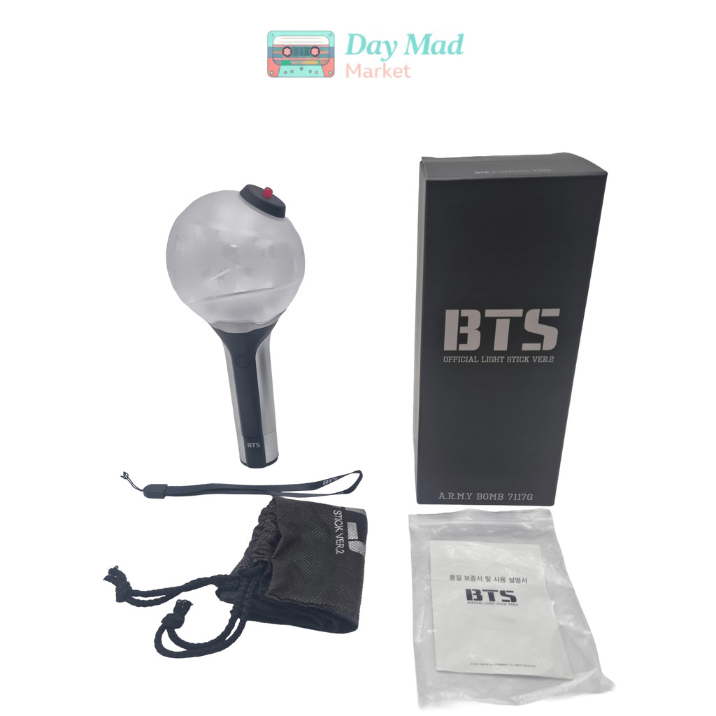 BTS Oficial LIGHT STICK FANLIGHT ARMY BOMB VER . 2 (Conjunto