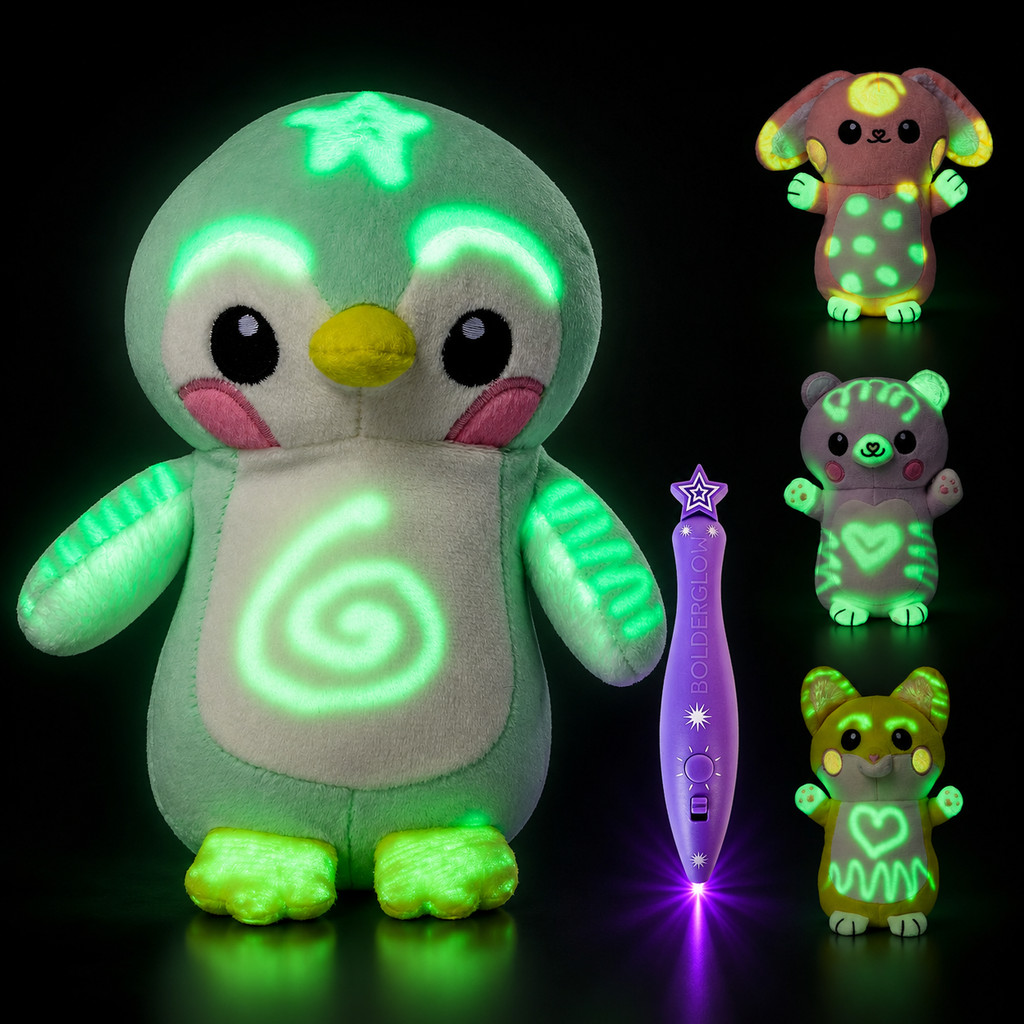 GlowBabies, mini brinquedos de pelúcia mágicos, 100 unidades ...