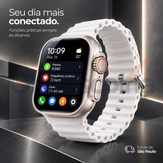 [OneEscolha] 2026 Novo Produto Smartwatch S17 Kit com 2 Pulseiras, iOS & Android, Uso Cotidiano, Alta Qualidade