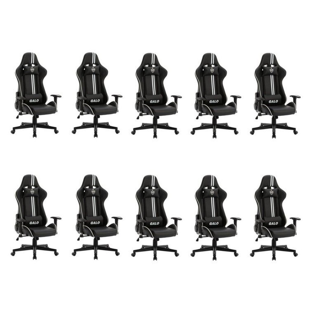 Kit 10 Cadeiras Gamer Atlético Mineiro Cam 3318 Espresso Móveis | Shopee Brasil