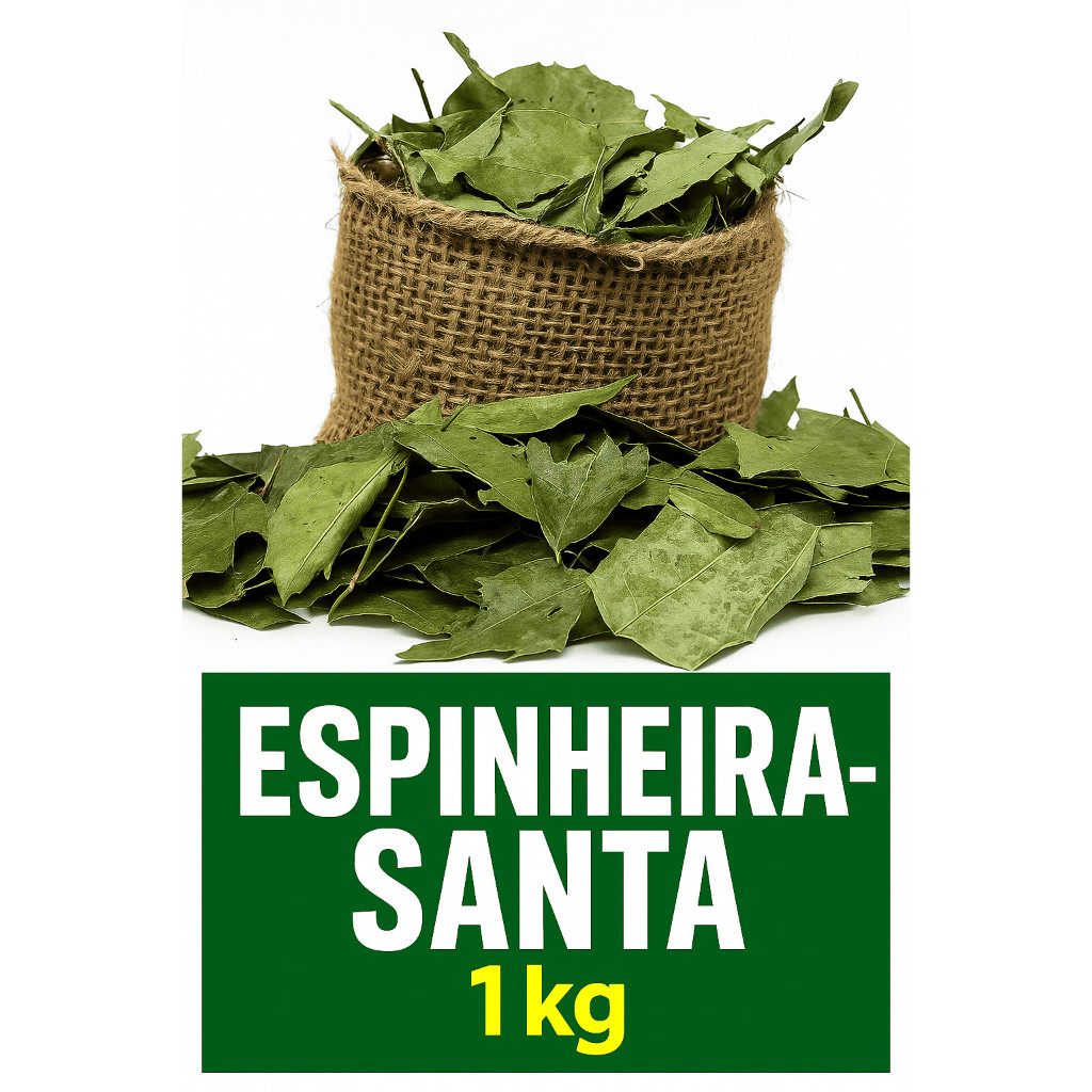 Chá Espinheira Santa Folha 1kg Safra Nova | Shopee Brasil