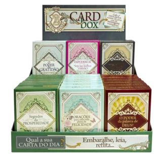 CARD BOX MENSAGENS ZENIR em Oferta na Shopee