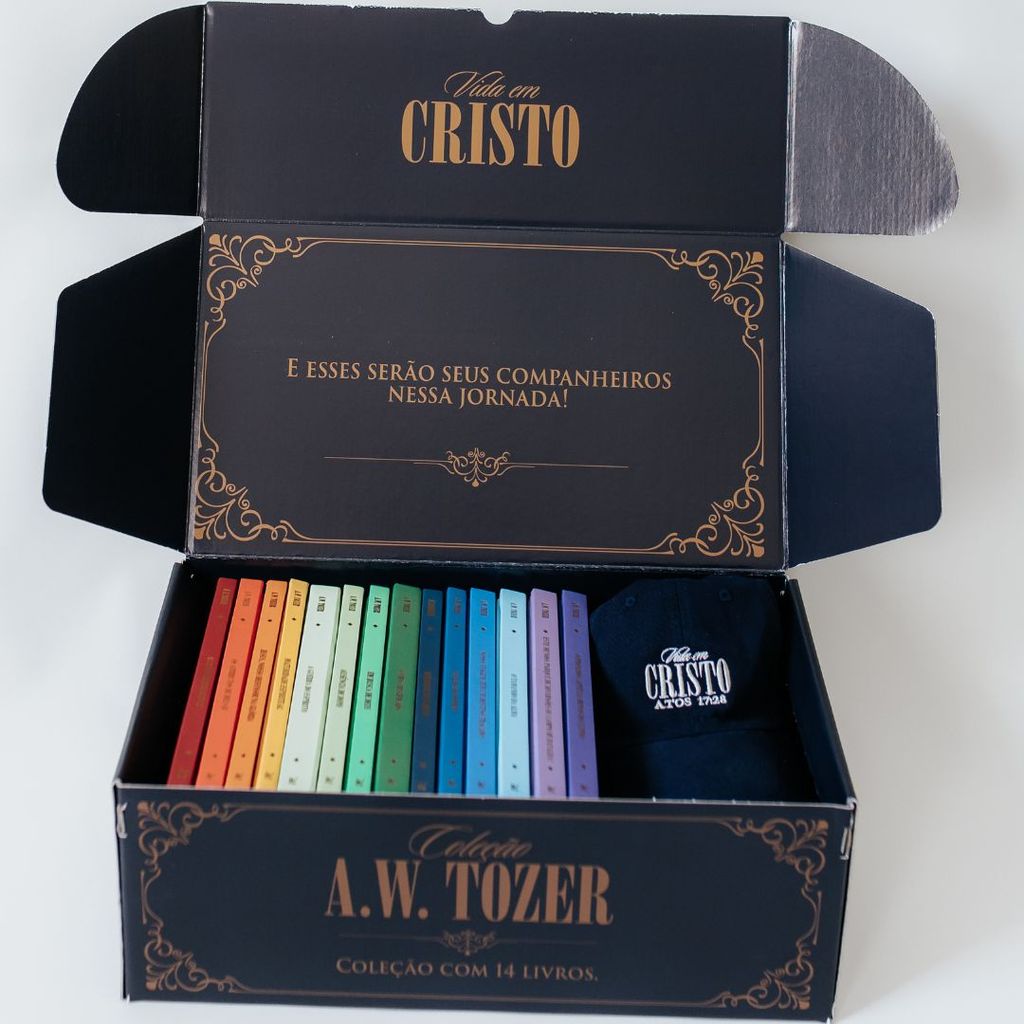 Coleção A. W. Tozer | Ecobag e Boné | Shopee Brasil