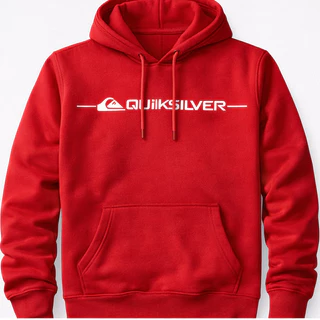 Moletom Masculino/Feminino Canguru Quiksilver Flanelado Grosso Inverno Streetwear Premium