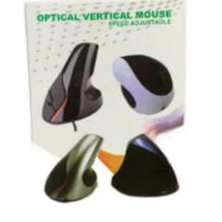 Mouse Gamer Vertical Ergonômico Led 6 Botões Óptico Com Fio JSY-2DY
