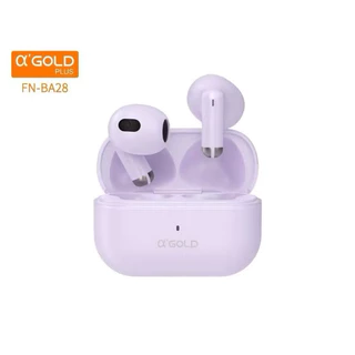 Mini Fone de Ouvido Bluetooth α’GOLD PLUS FN-BA28 TWS Sem Fio Compacto