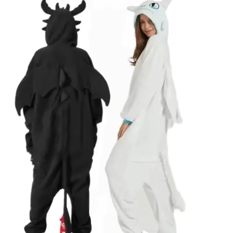 Pijamas Kigurumi Casal Aconchegante Fúria da Noite e Fúria da luz Adulto