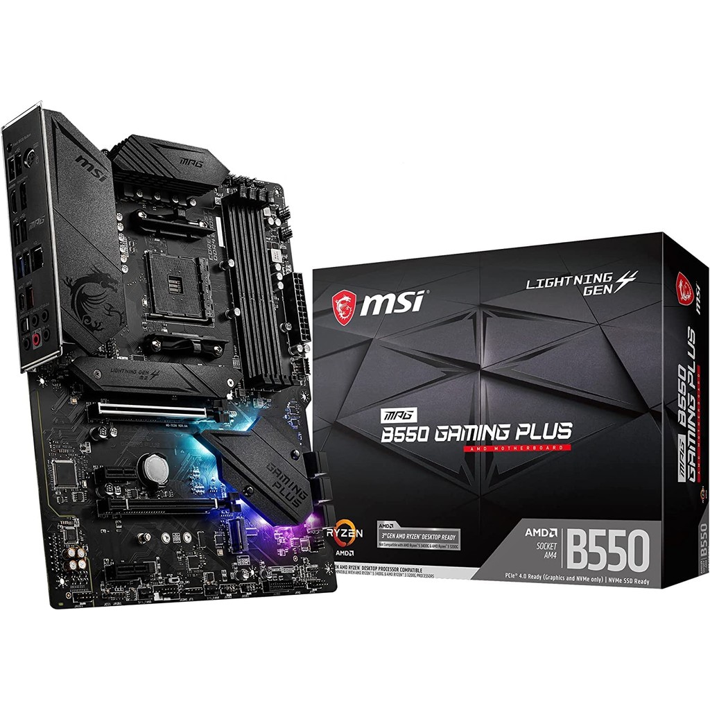 Placa-mãe MSI B550M PRO-VDH WIFI compatível com Ryzen série 5000