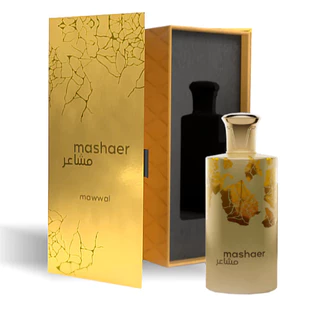 Perfume Árabe Mawwal Mashaer Feminino 100ml Eau de Parfum Fragrância Floral Frutada Luminosa