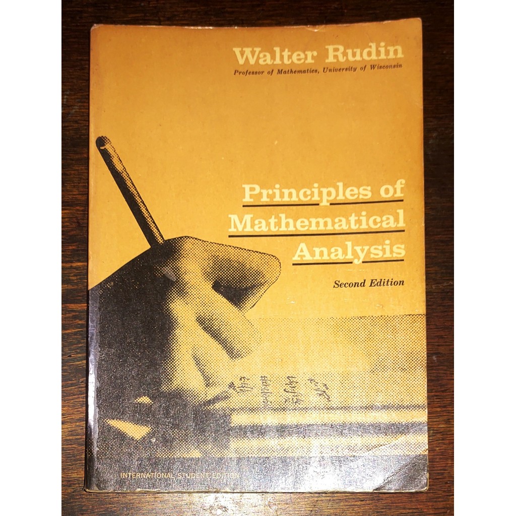 Principles Of Mathematical Analysis de Walter Rudin 7051883 | Shopee Brasil